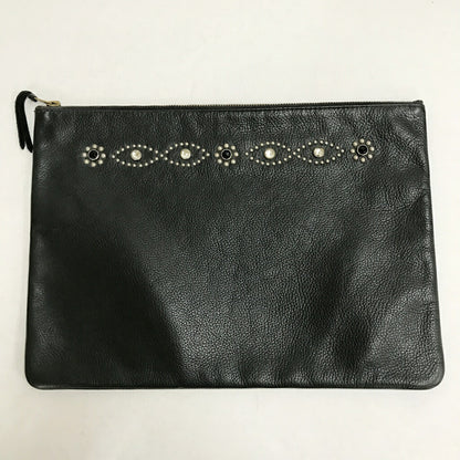 HTC Studded Black Clutch Bag Size ONE SIZE