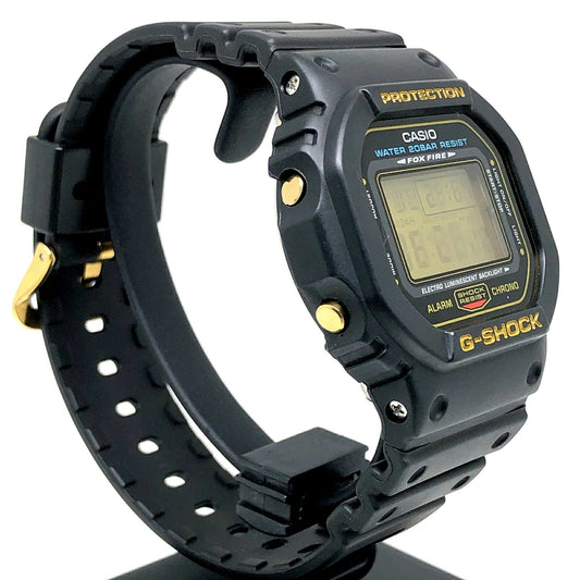 Casio G-SHOCK DW-5600EG-9 Foxfire Speed Model Gold Watch