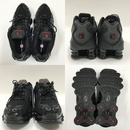 SHOX TL BLACK Nike AV3595-002 Black Sneakers Size 25.5