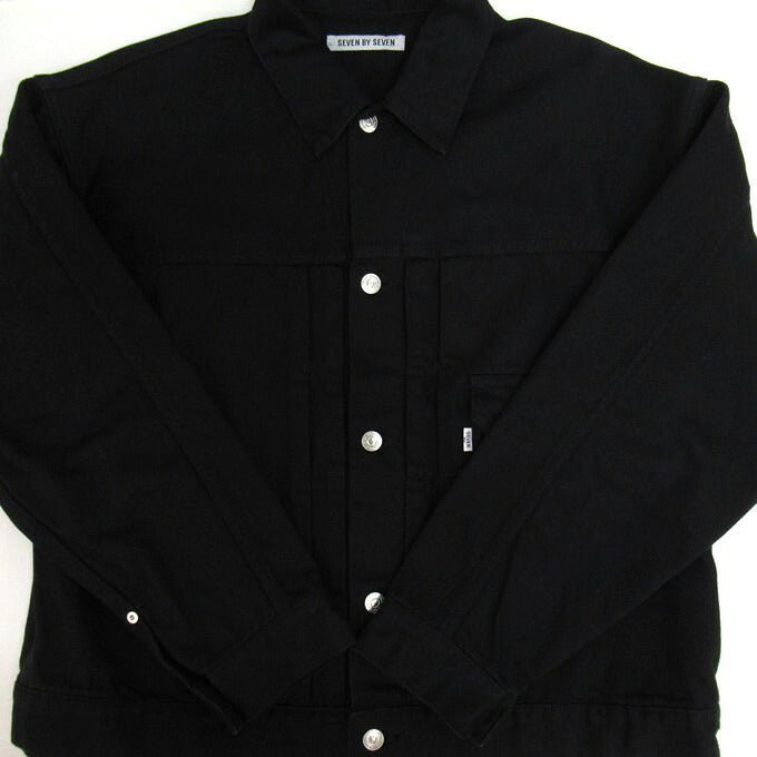 SEVEN BY SEVEN 18SS 1ST Katsuragi Jacket Black Size M
