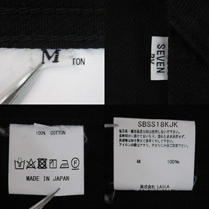 SEVEN BY SEVEN 18SS 1ST Katsuragi Jacket Black Size M