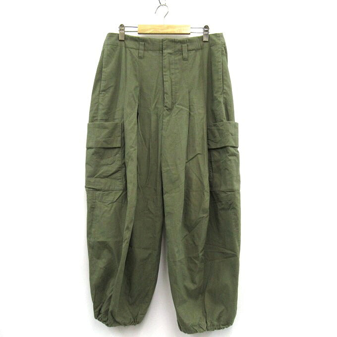 SHINYA KOZUKA 24SS Deliveryman Baggy Pants Khaki Size L