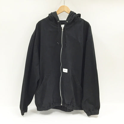 COTTON TWILL D00M Black Cotton Twill Jacket Size 04