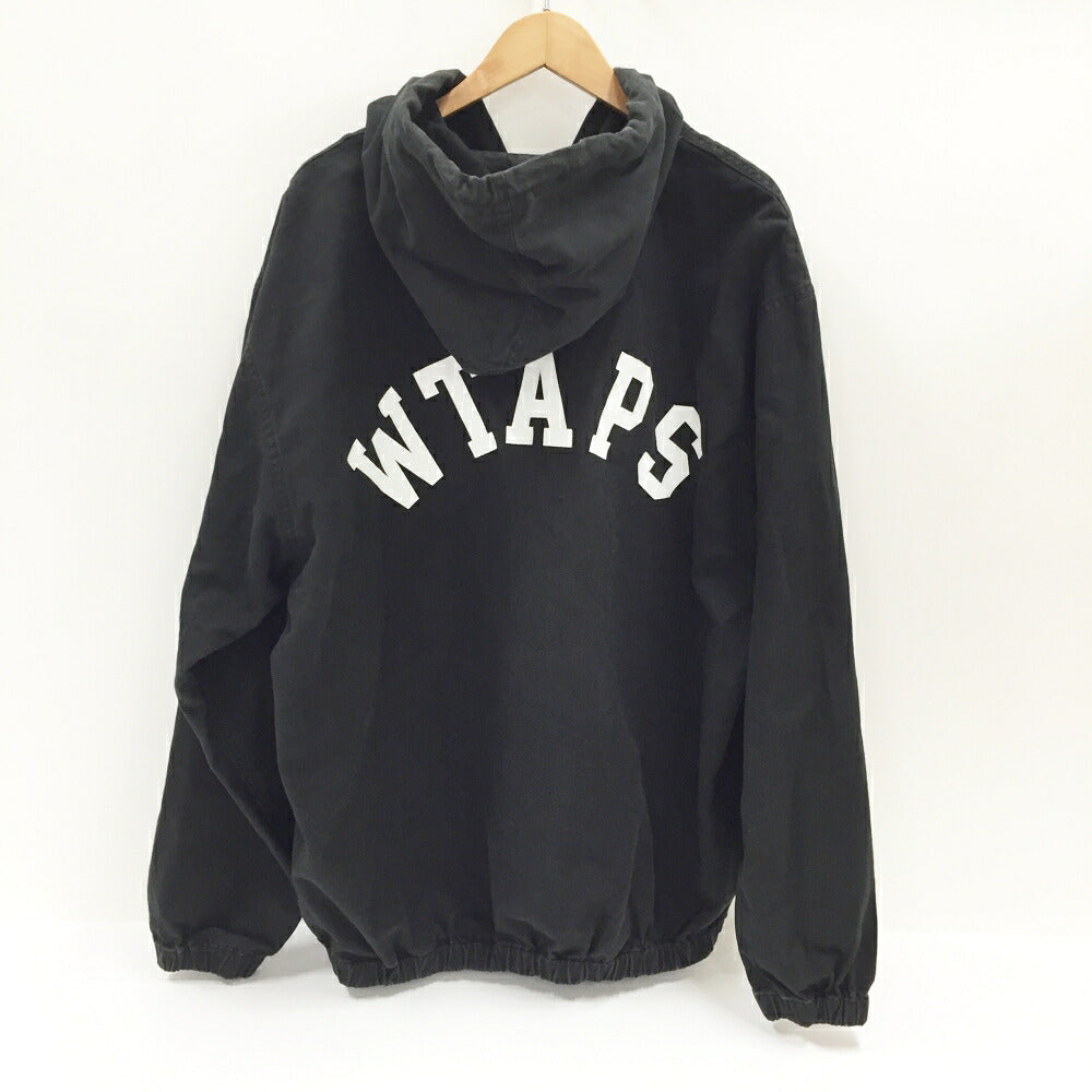 COTTON TWILL D00M Black Cotton Twill Jacket Size 04