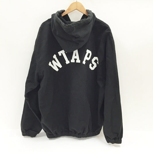 COTTON TWILL D00M Black Cotton Twill Jacket Size 04