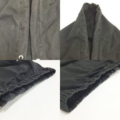 COTTON TWILL D00M Black Cotton Twill Jacket Size 04