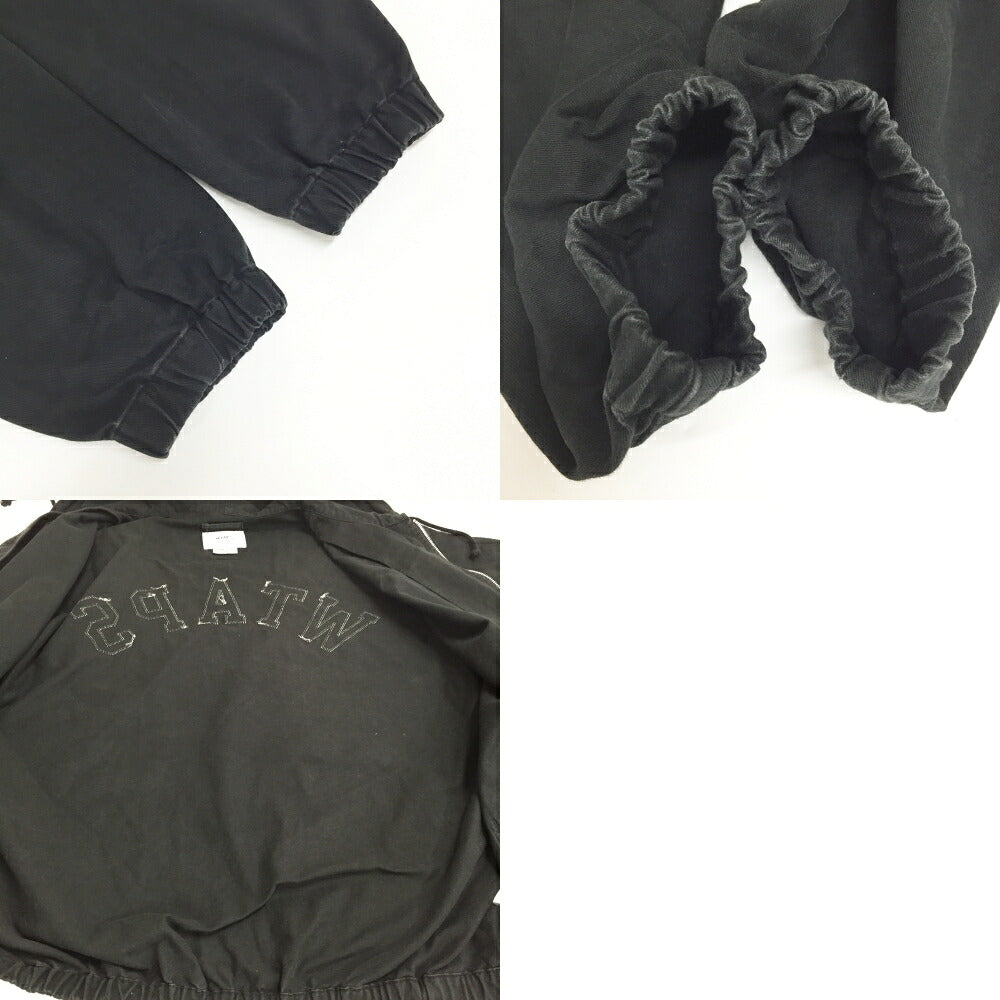 COTTON TWILL D00M Black Cotton Twill Jacket Size 04