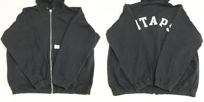 COTTON TWILL D00M Black Cotton Twill Jacket Size 04