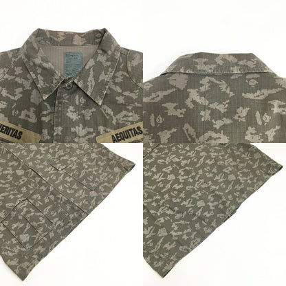 A BATHING APE NIGO Digital Camo Military Jacket Size L