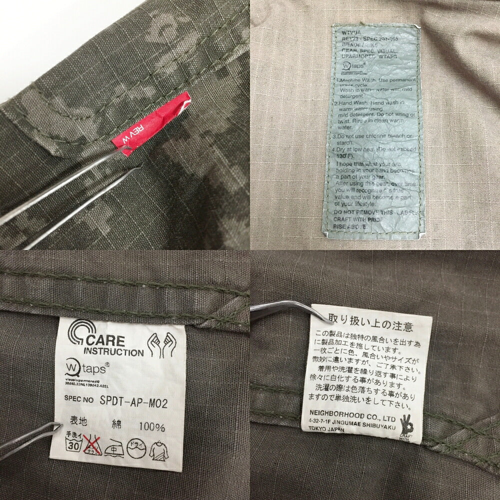 A BATHING APE NIGO Digital Camo Military Jacket Size L