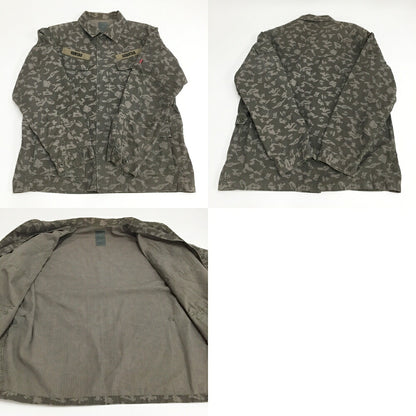 A BATHING APE NIGO Digital Camo Military Jacket Size L