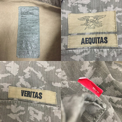A BATHING APE NIGO Digital Camo Military Jacket Green Size L