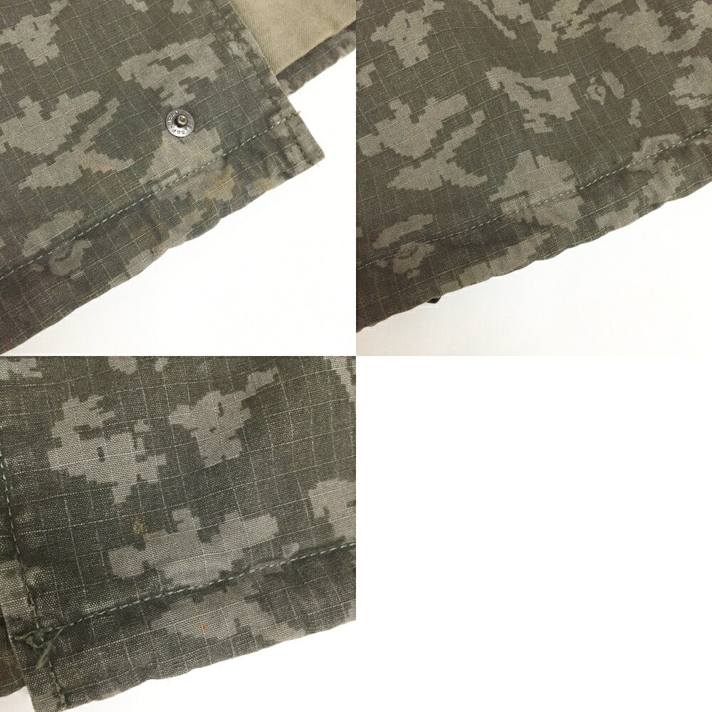 A BATHING APE NIGO Digital Camo Military Jacket Green Size L