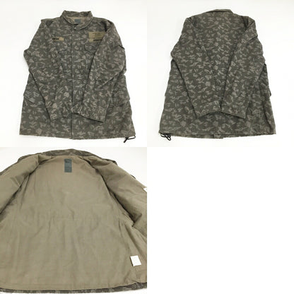 A BATHING APE NIGO Digital Camo Military Jacket Green Size L