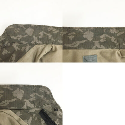A BATHING APE NIGO Digital Camo Military Jacket Green Size L