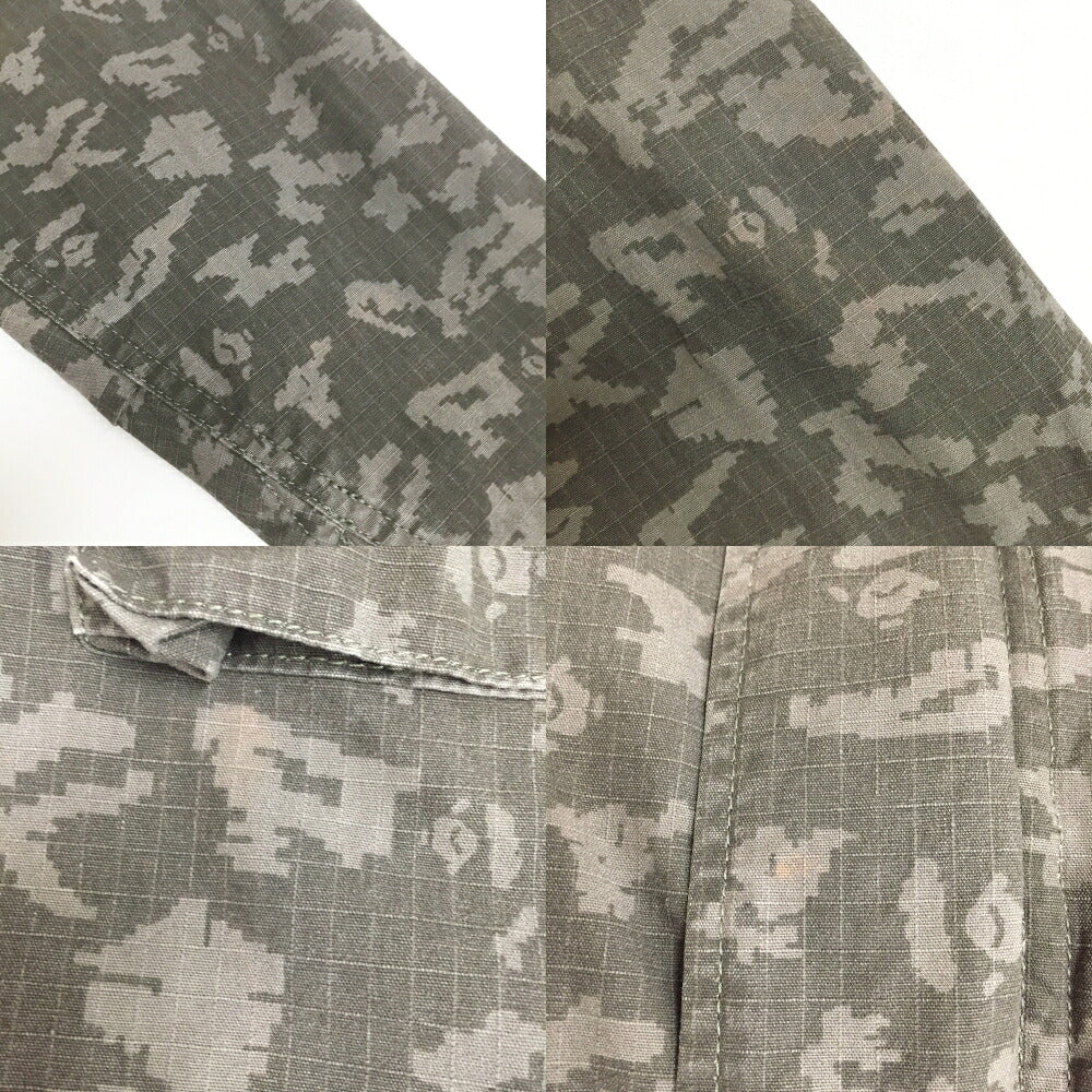 A BATHING APE NIGO Digital Camo Military Jacket Green Size L
