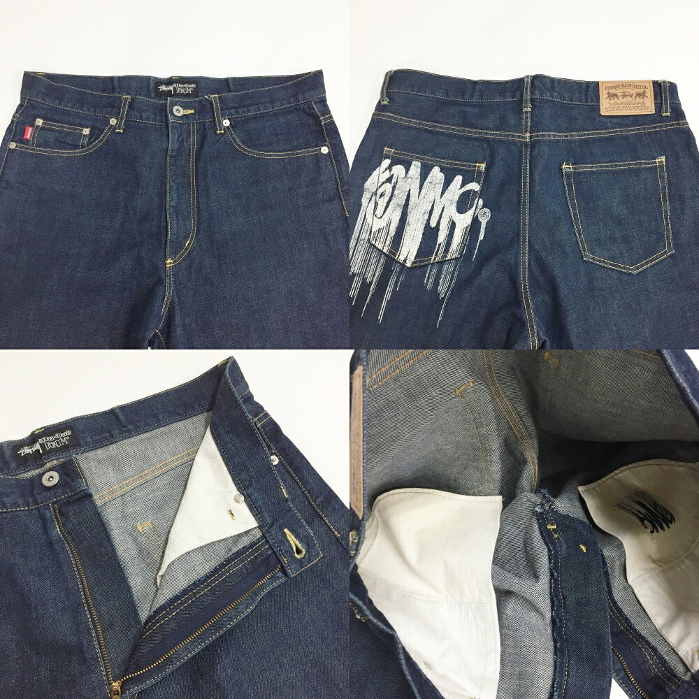 STUSSY Rough & Rugged Denim Shorts Size 34