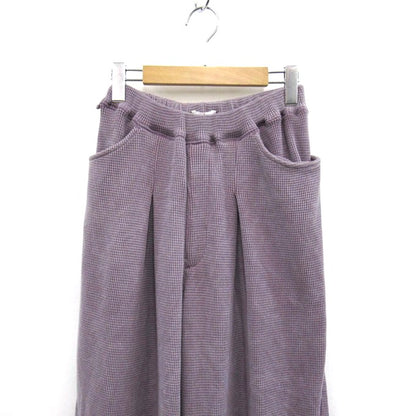 saby 25AW Waffle Easy Pants Purple Size 2