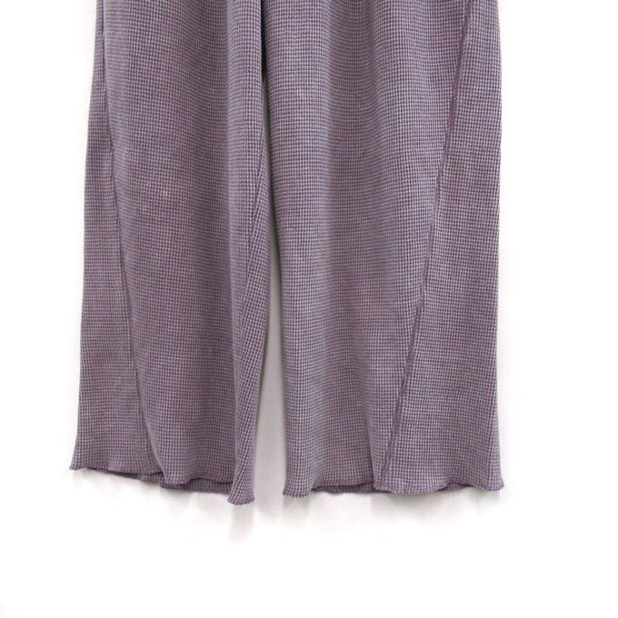 saby 25AW Waffle Easy Pants Purple Size 2