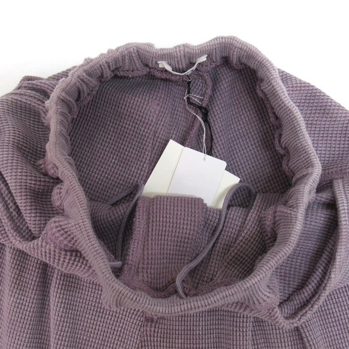 saby 25AW Waffle Easy Pants Purple Size 2