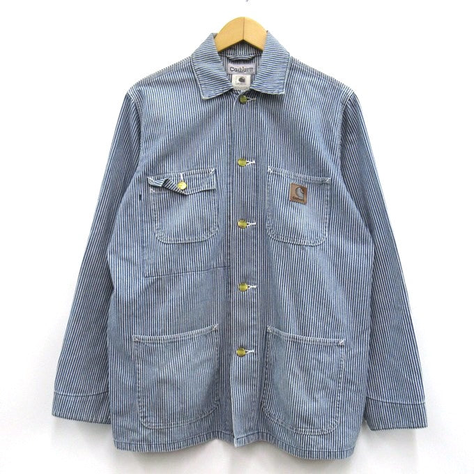 Carhartt Hickory Coverall Jacket Indigo Size M