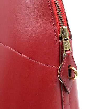 HERMES Bolide 35 Box Calf Rouge Hardware Bag Size ONE SIZE