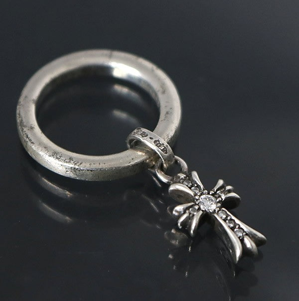 CHROME HEARTS NTFL Babyfat Cross Pave Diamond Size ONE SIZE