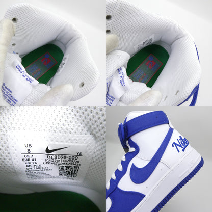 NIKE AIR FORCE 1 High '07 LV8 EMB Dodgers Sneakers