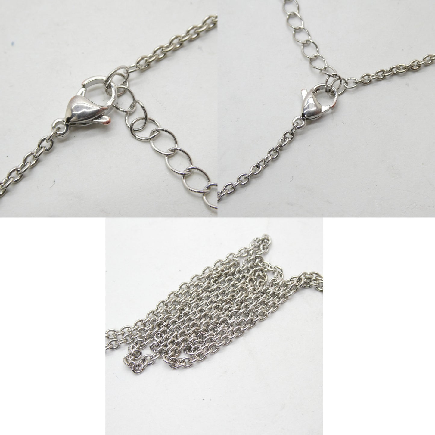GUCCI Gucci Ghost Skull Silver Plate Necklace Size ONE SIZE
