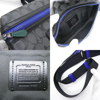 COACH C1597 Signature Canvas Crossbody Bag Size ONE SIZE