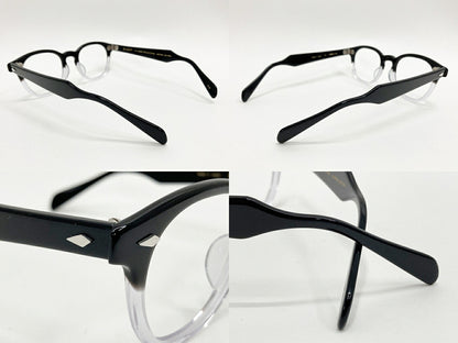 BJ CLASSIC COLLECTION JAZZ C-8 Black Glasses Frame Size 48