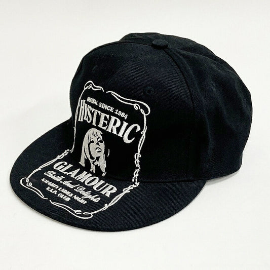 HYSTERIC GLAMOUR HYS WHISKY Cap Black Size ONE SIZE