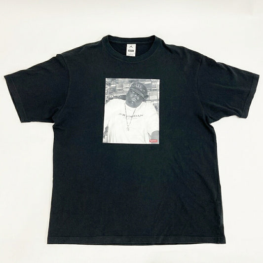 Supreme x Jordan Biggie S/S Top Black Size L