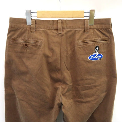 Supreme 25SS Pin Up Chino Pants Brown Size 32
