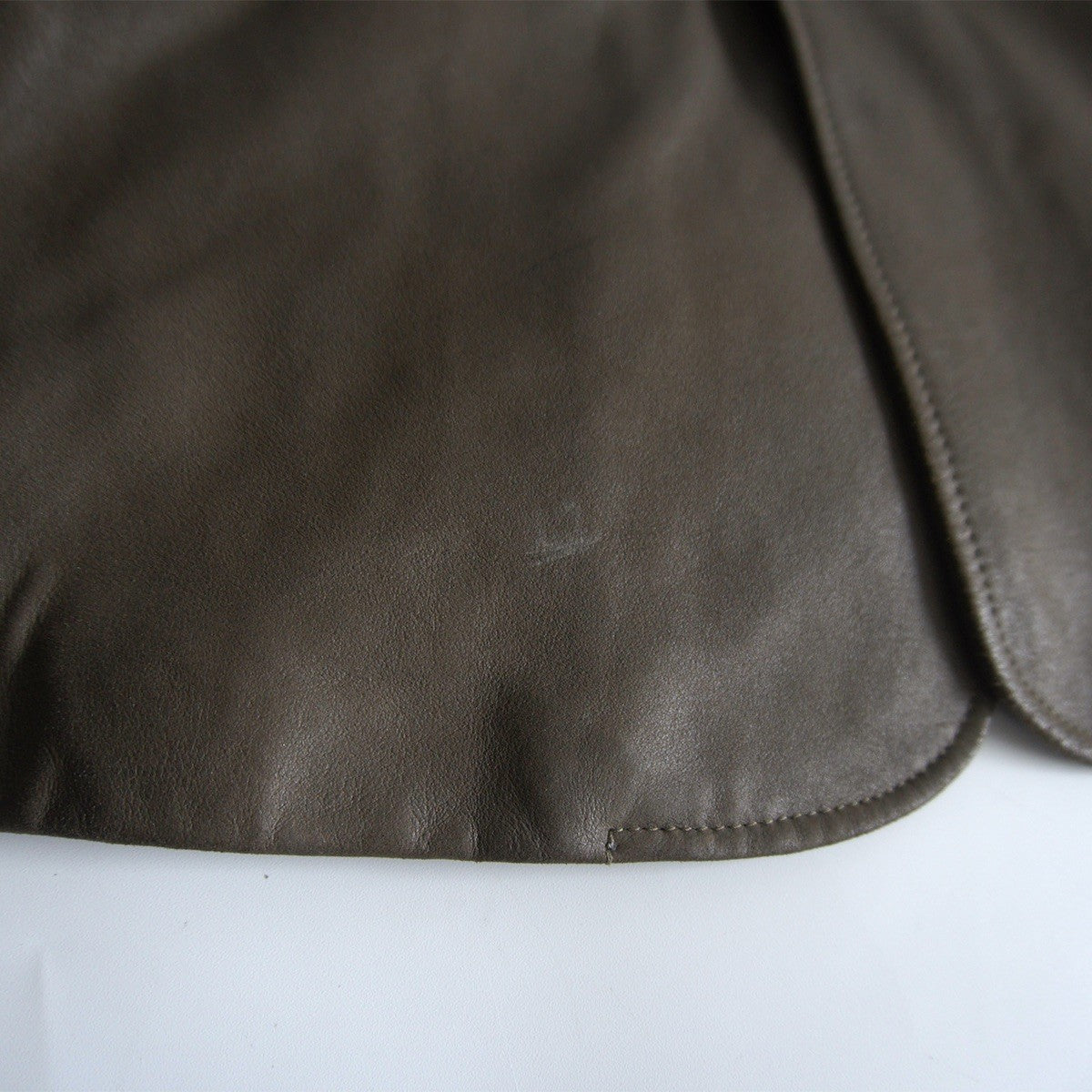 BOSS HUGO BOSS Soft Calf Leather Chester Coat Size XXL