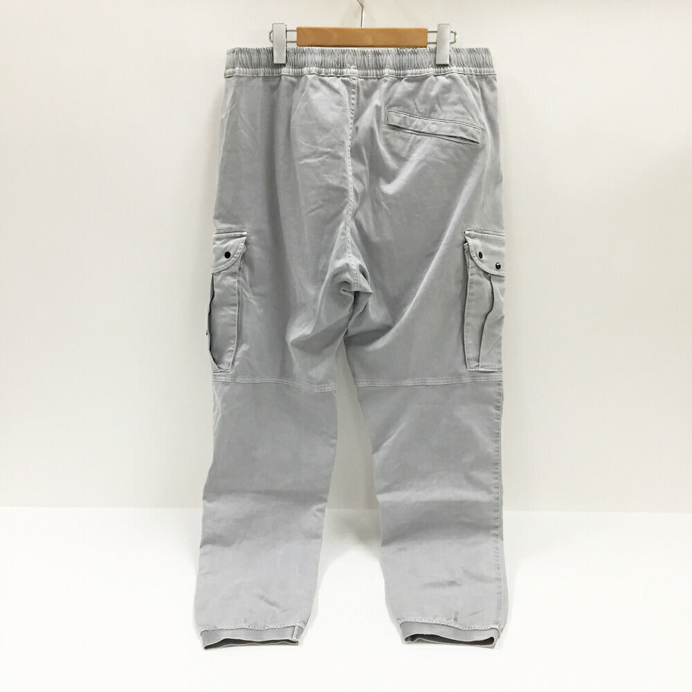 STONE ISLAND Garment Dyed Cargo Pants Light Gray Size 38