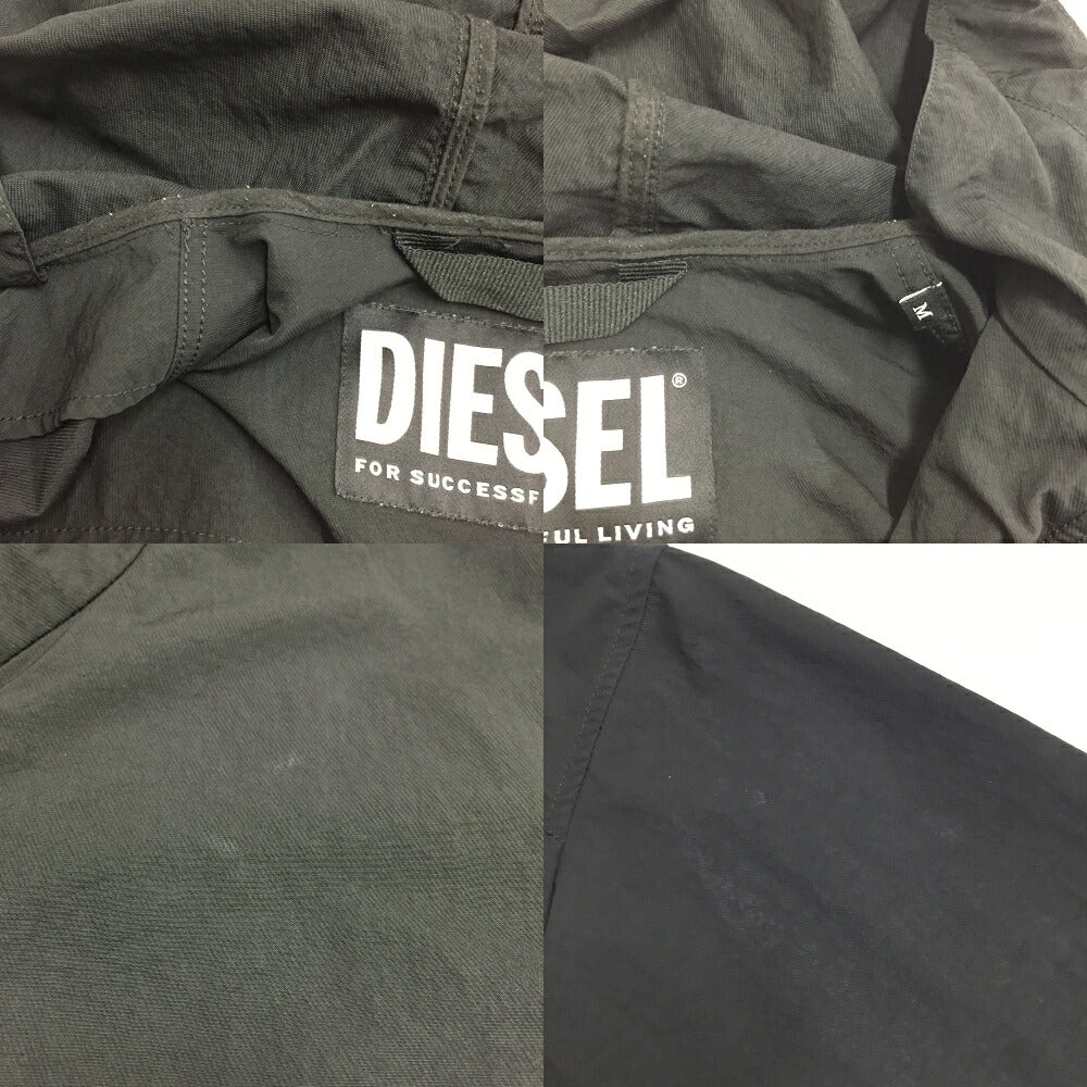 DIESEL J-LUI Nylon Coat Black Size M