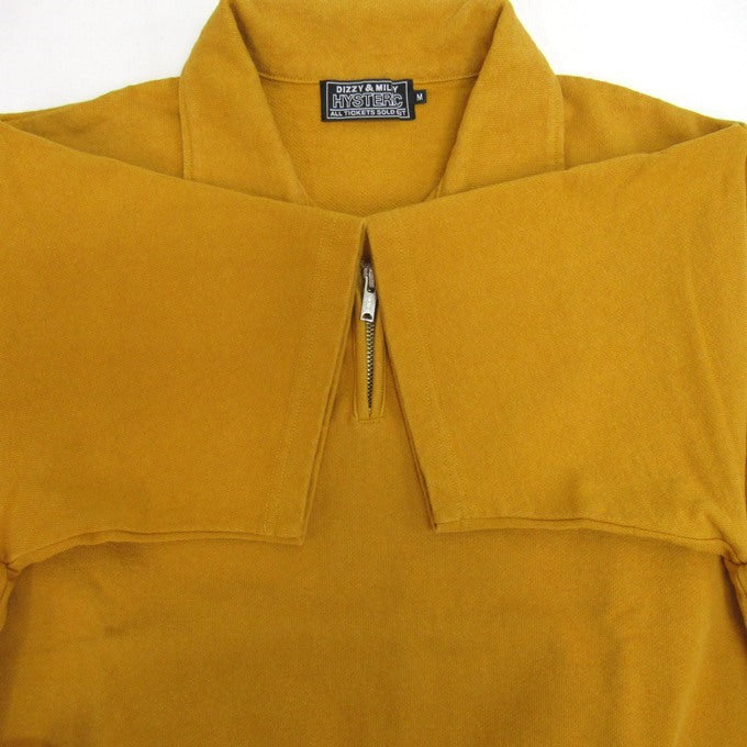 HYSTERIC GLAMOUR VIVA1984 S/S Sweatshirt Yellow Size M