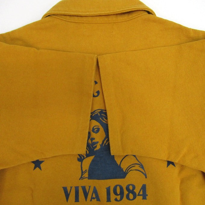 HYSTERIC GLAMOUR VIVA1984 S/S Sweatshirt Yellow Size M