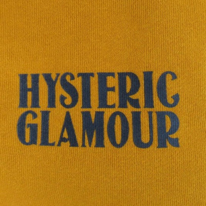 HYSTERIC GLAMOUR VIVA1984 S/S Sweatshirt Yellow Size M