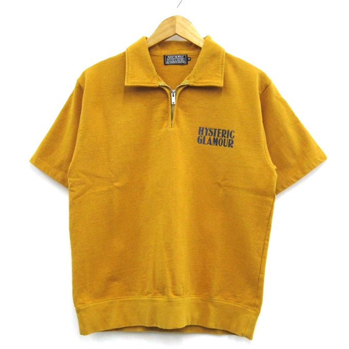 HYSTERIC GLAMOUR VIVA1984 S/S Sweatshirt Yellow Size M