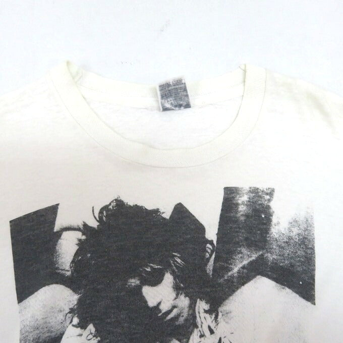 SCREEN STARS PREMIUM Keith Richards T-Shirt White Size XL