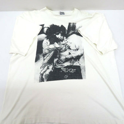 SCREEN STARS PREMIUM Keith Richards T-Shirt White Size XL
