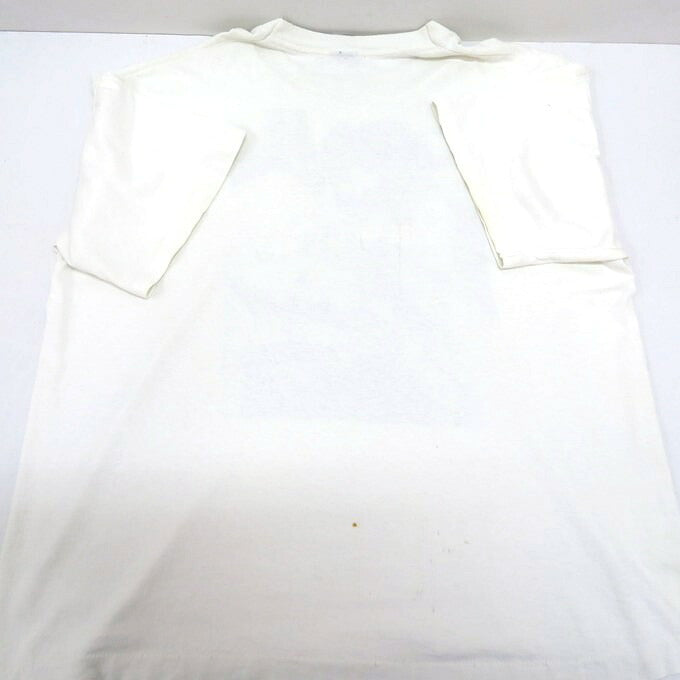 SCREEN STARS PREMIUM Keith Richards T-Shirt White Size XL