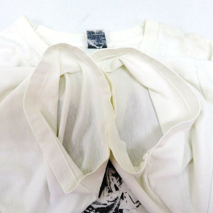 SCREEN STARS PREMIUM Keith Richards T-Shirt White Size XL