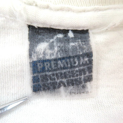 SCREEN STARS PREMIUM Keith Richards T-Shirt White Size XL