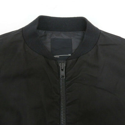 LAD MUSICIAN 18AW Double Army Cloth Bomber Black Size 46