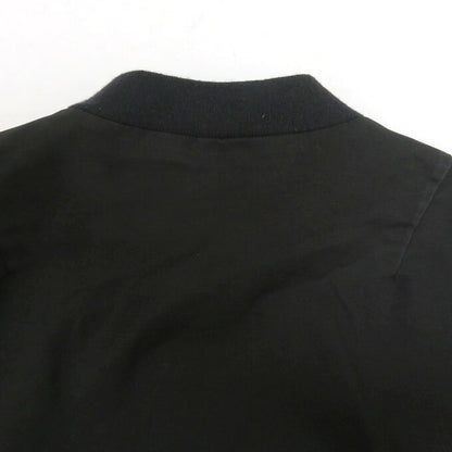 LAD MUSICIAN 18AW Double Army Cloth Bomber Black Size 46