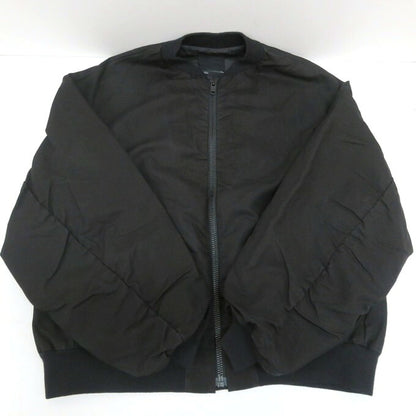 LAD MUSICIAN 18AW Double Army Cloth Bomber Black Size 46