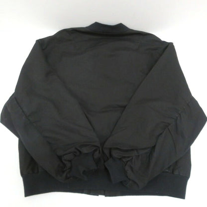LAD MUSICIAN 18AW Double Army Cloth Bomber Black Size 46